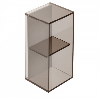 Pier 2 box glass shelf - bronze